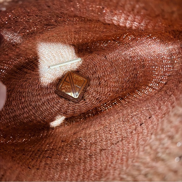 ARANAZ  Cueba Bag in Natural light pink Elegant Woven crossbody Bag NEW - Picture 5 of 5